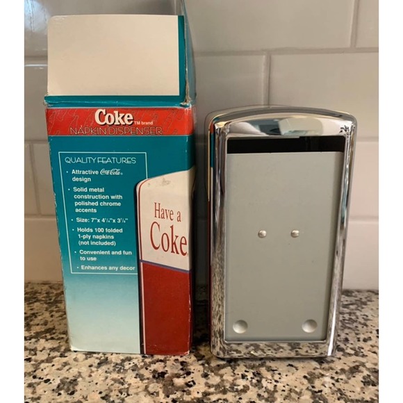 Coca Cola Collectable Napkin Despenser. Brand New in Box! - Picture 4 of 4
